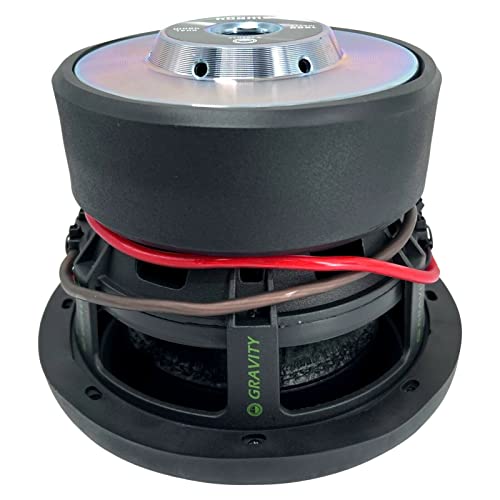 Gravity GW-8D4 Subwoofer Car Audio Speaker - 8 Inch - 4 Ohm