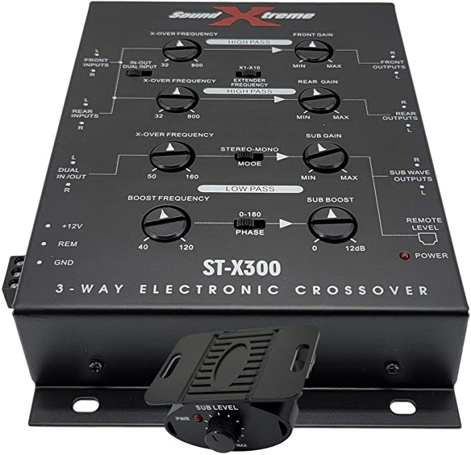 Amazon.com: Bass Rockers BRX3.1 3 Way Car Audio Stereo