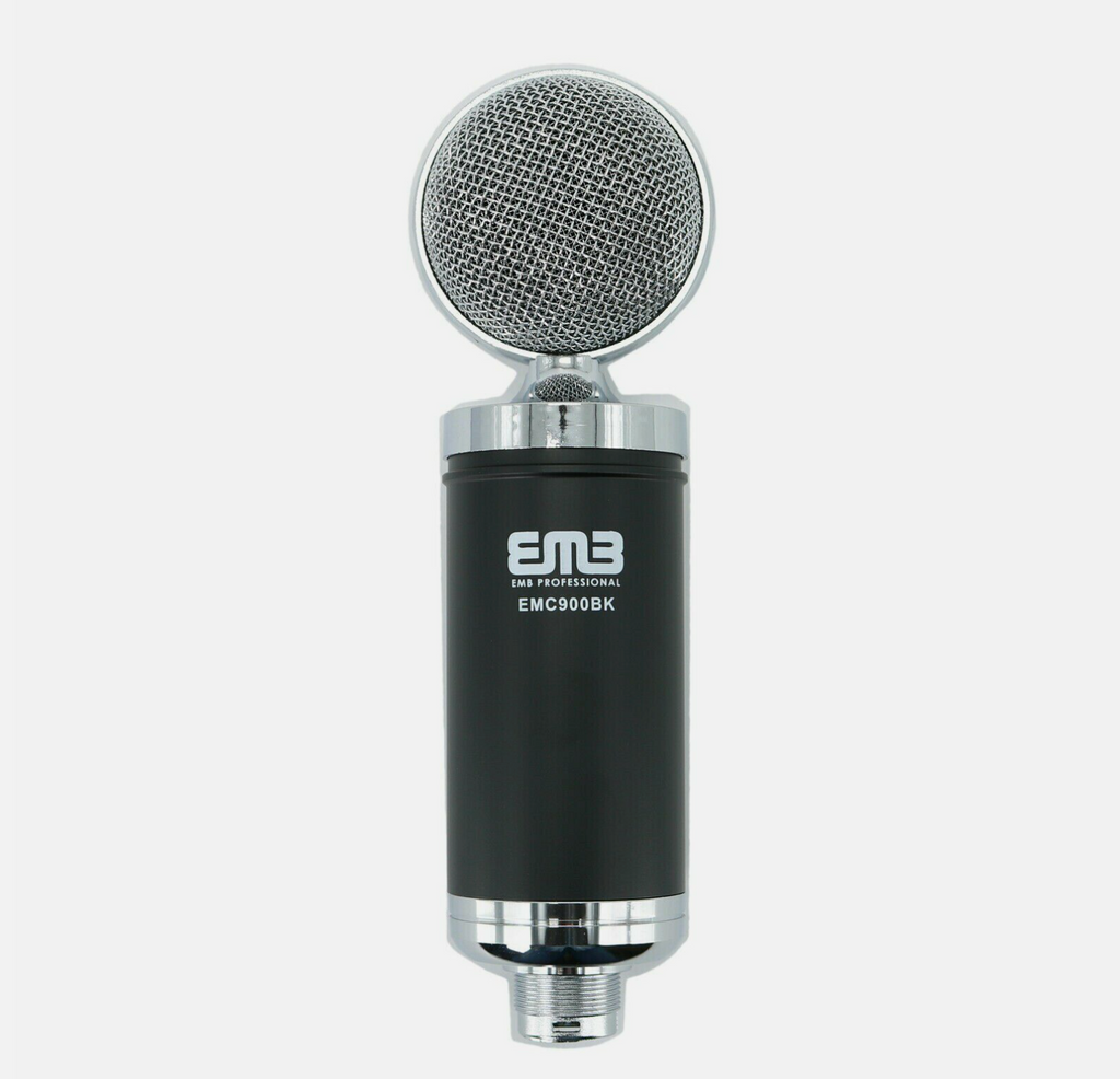 EMC900 Multi-Pattern Large Diaphragm Condenser Project Studio Microphone BLACK