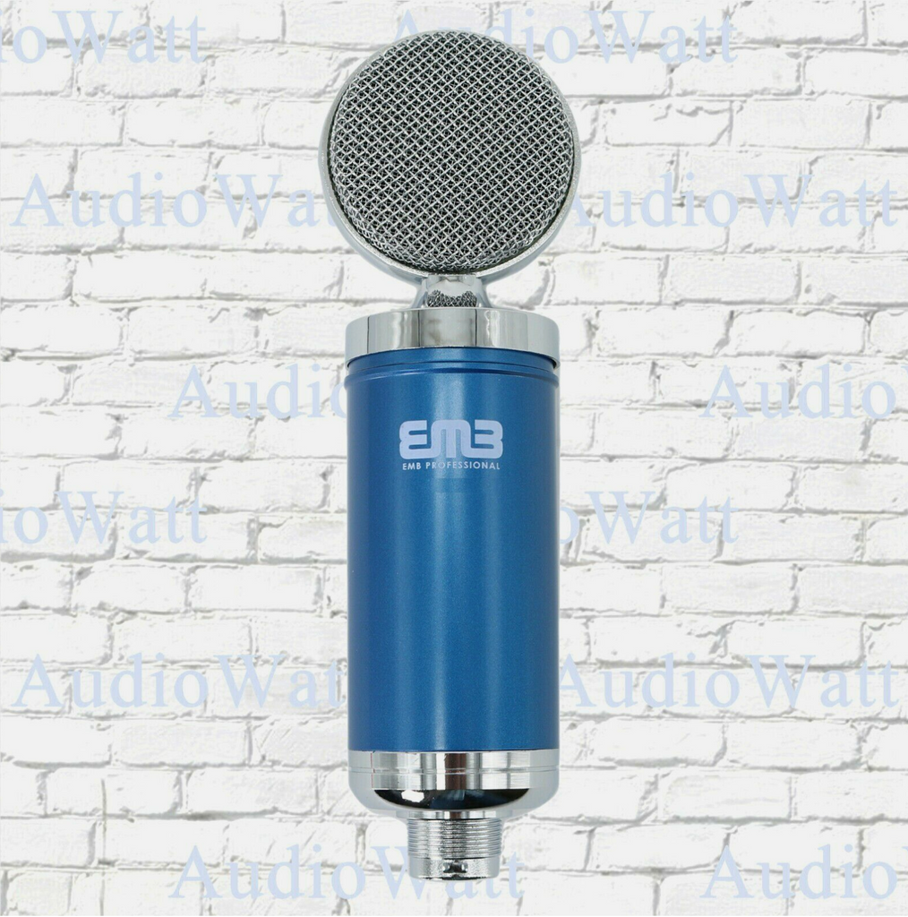 EMB EMC900 Multi-Pattern Diaphragm Condenser Project Studio Microphone BLUE