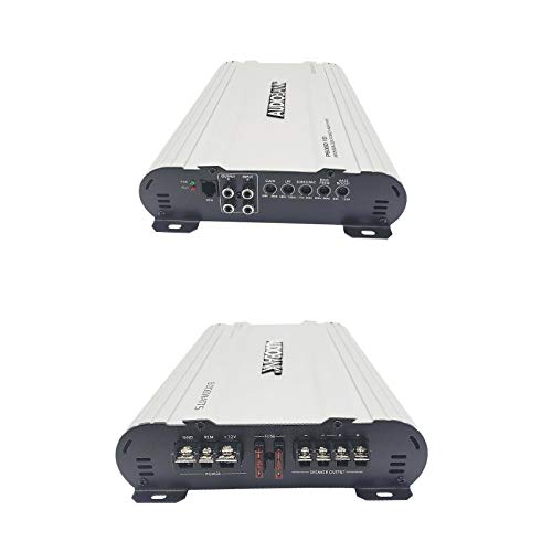 Cerwin-Vega CVP2000.1D 1 Channel 2000W Amp + 2x Subs 2600W 12 + 4 Ga Amp Kit