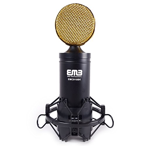 EMB EMC910 Professional Studio Microphone BLACK