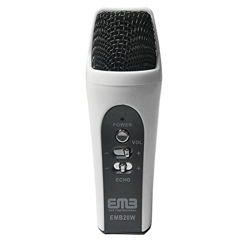 EMB EMB20W Wired Microphone WHITE