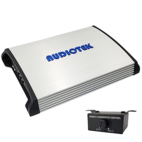 Audiotek AT3500S 2 Channel Stereo Car Amplifier - 3500 Watts, 2 Ohm Stable