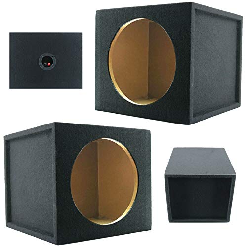2X Audiotek CA-10SS 10-Inch Subwoofer/Speaker Box