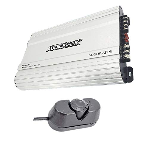 Audiobank P6000.1D - 6000W - Class D - 1 Ohm