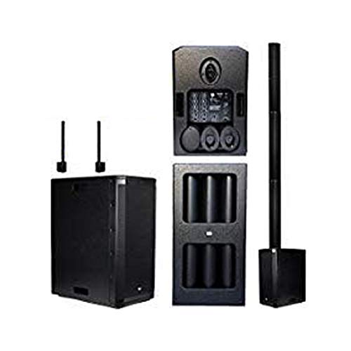 EMB 10BT PK1 1500W Tower Bluetooth All-in-One Linear Array PA Portable Linkable Speaker