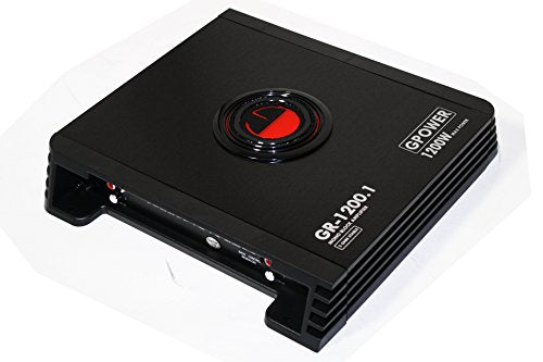 GRAVITY GPOWER GR1200.1 1200W MAX - 2 OHM STABLE MOSFET MONOBLOCK STEREO CAR AUDIO AMPLIFIER