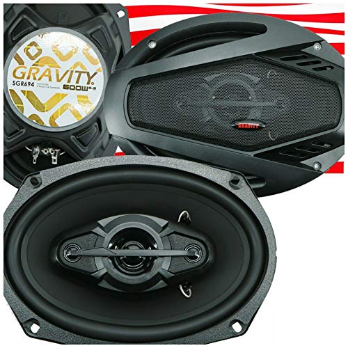 Gravity SGR694 Speaker - 6x9 Inch - 4 Ohm - 600W