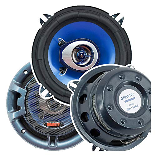 Gravity 5.25" inch 2-Way 200 Watts Coaxial Car Speakers CEA Rated - 1386H