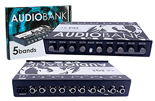 Audiobank AB-EQ5 - 1/2 din