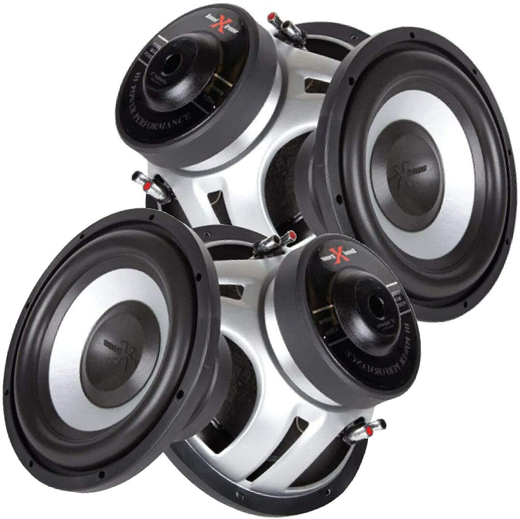 ST-1052 10 Inch 2200 Watts Max Power for Pair Elite Car Audio Stereo Subwoofer Dual 4 Ohm Voice Coil Configuration Competition 10" Subs Speaker System