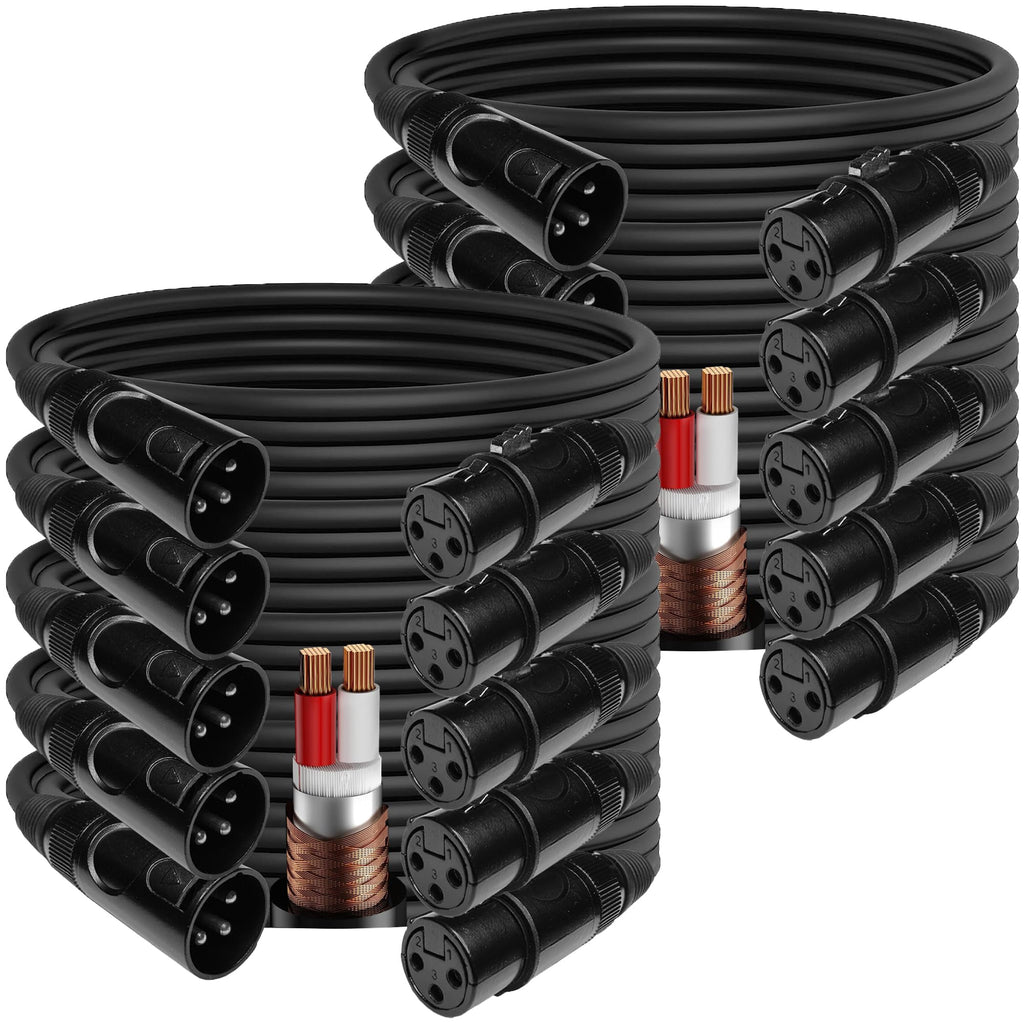 EMB WXRC15 10-Pack Pro 16AWG 8mm 15 Feet Cable