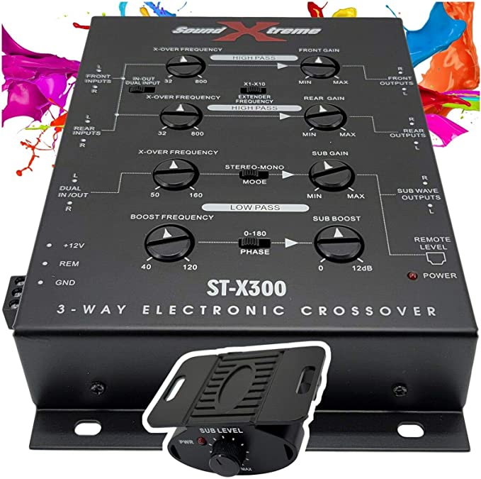 SoundXtreme ST-X300 3 Way Electronic Car Stereo